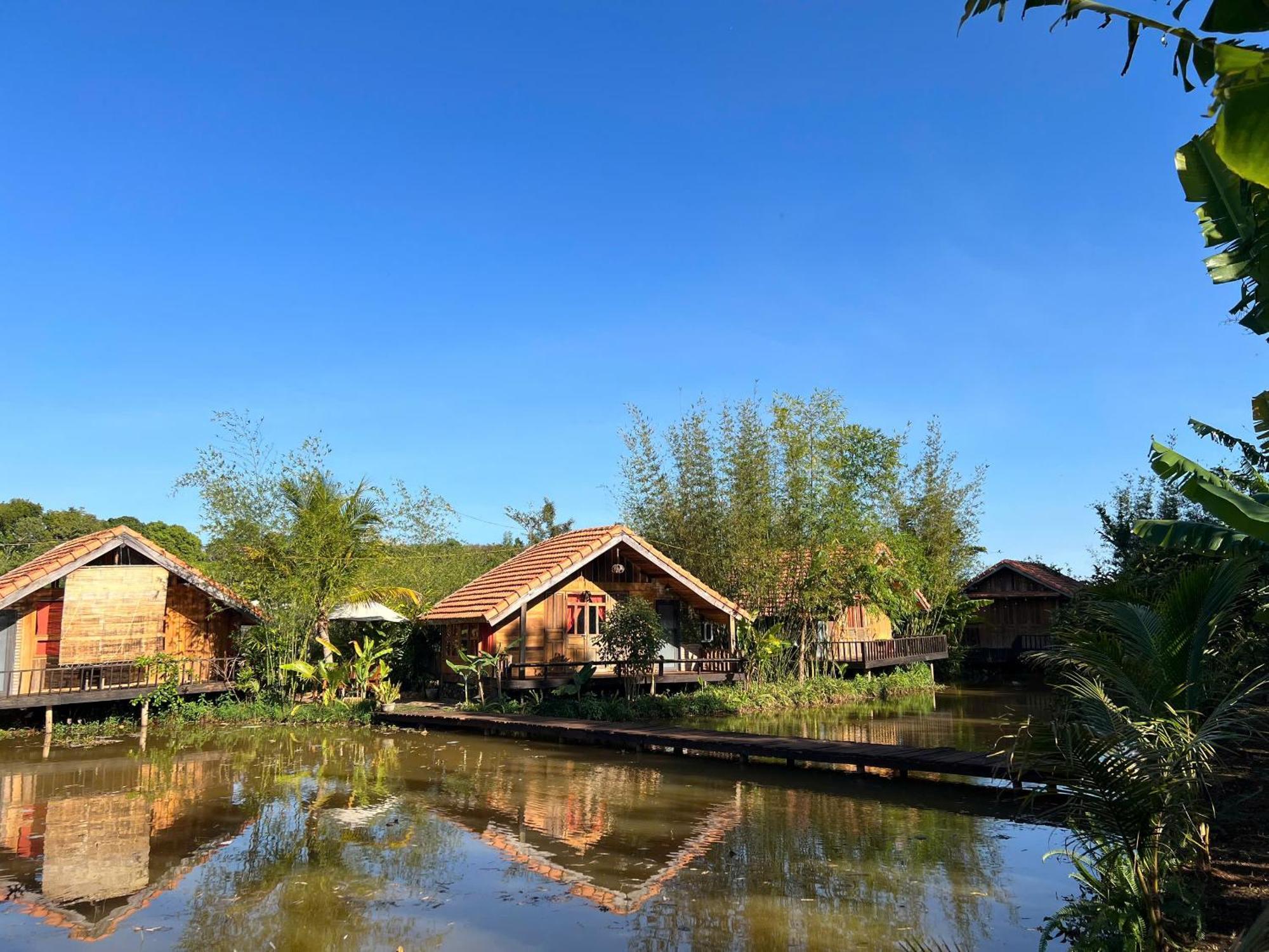 Mộc An Nhiên Farmstay Pleiku Exterior foto