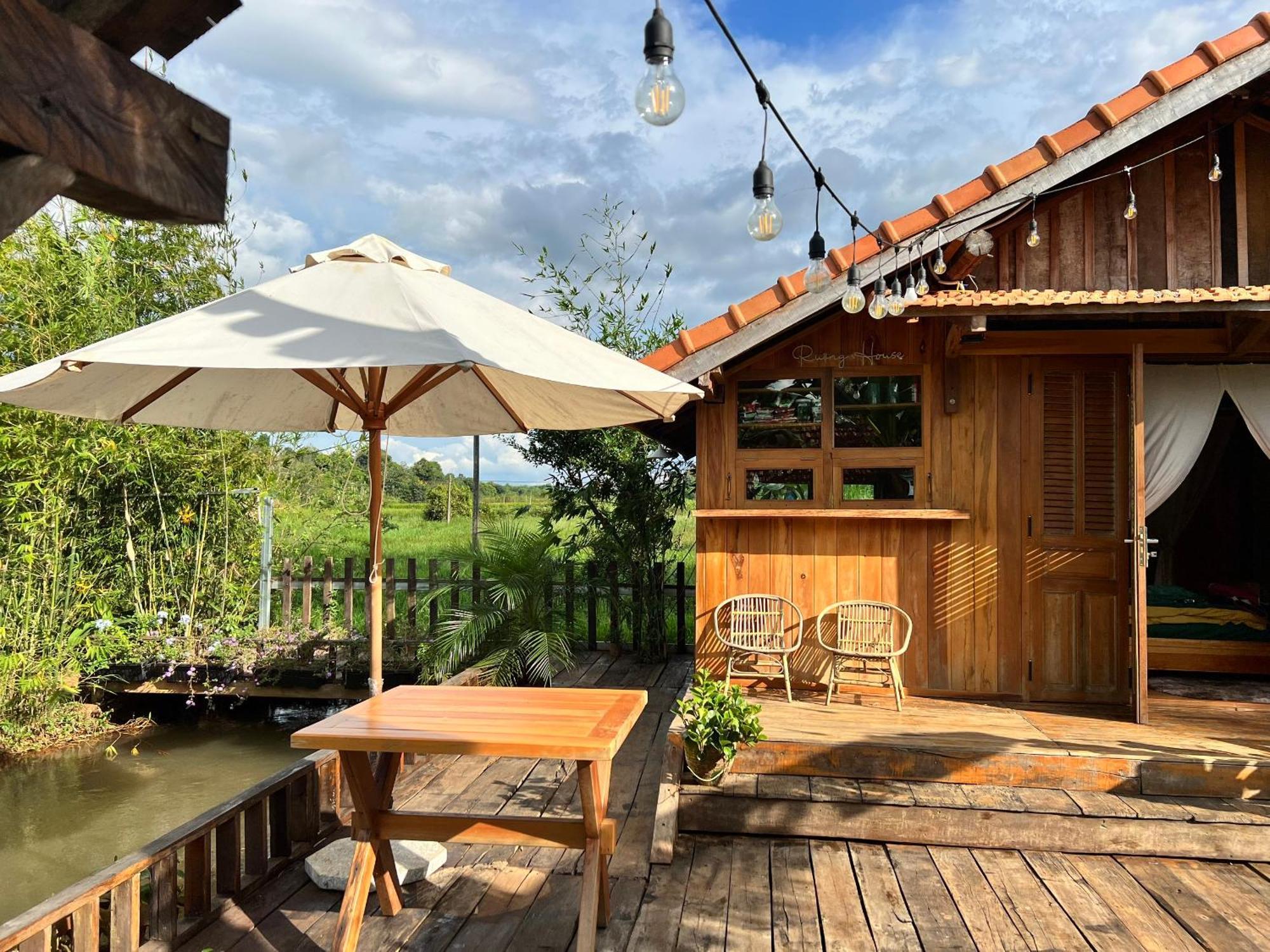 Mộc An Nhiên Farmstay Pleiku Exterior foto