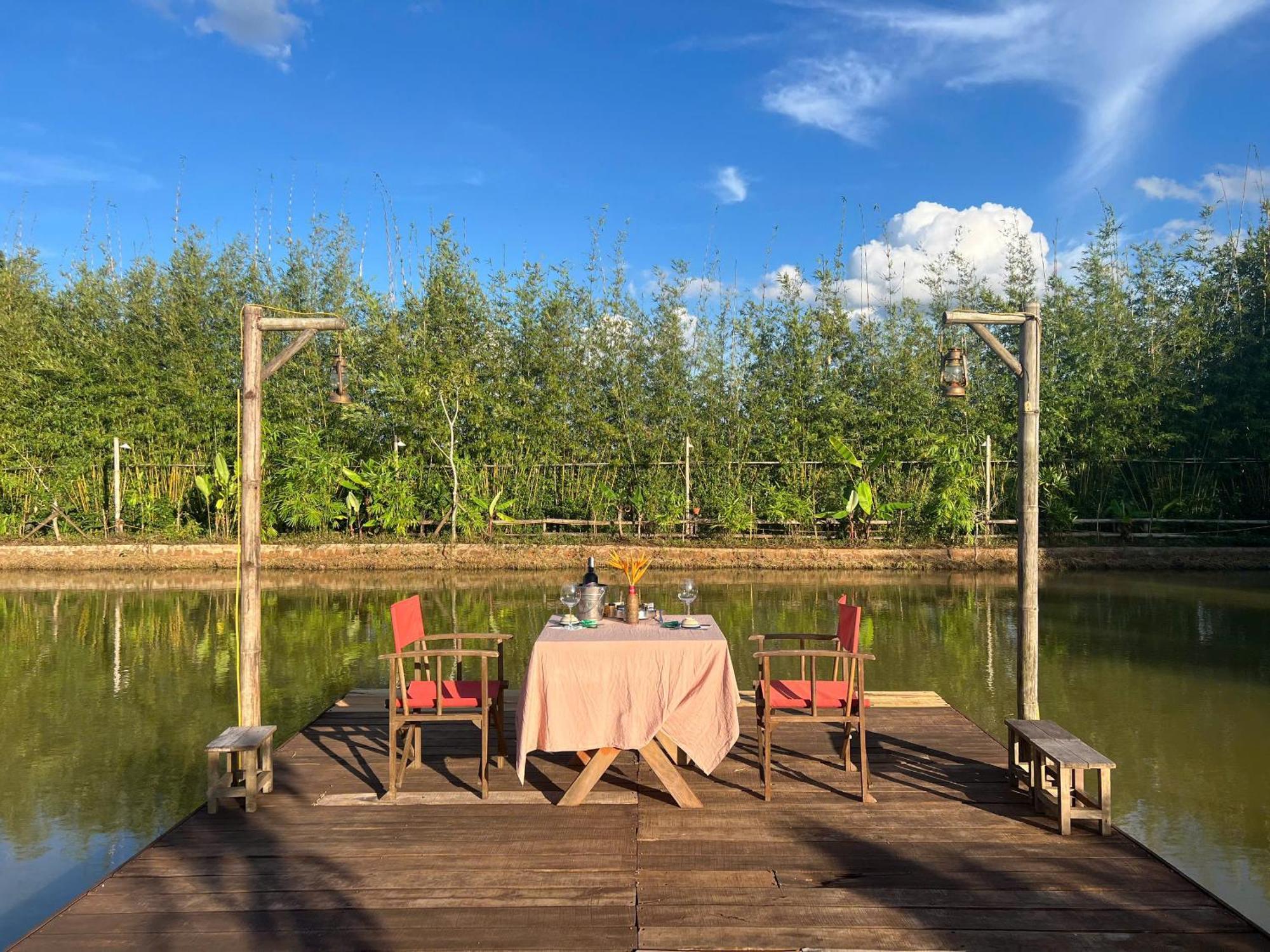 Mộc An Nhiên Farmstay Pleiku Exterior foto