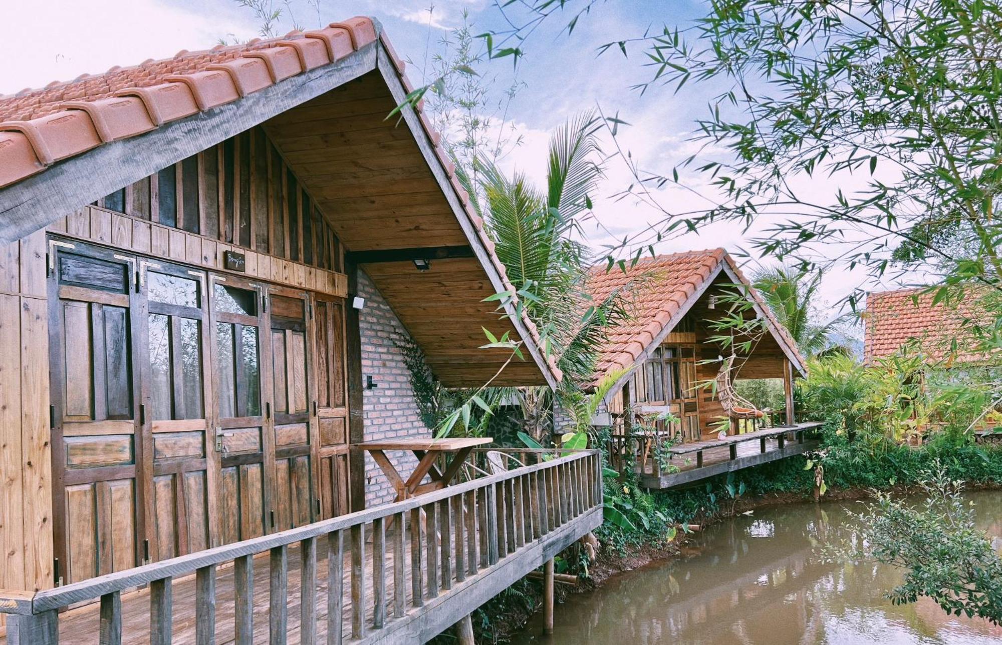 Mộc An Nhiên Farmstay Pleiku Exterior foto